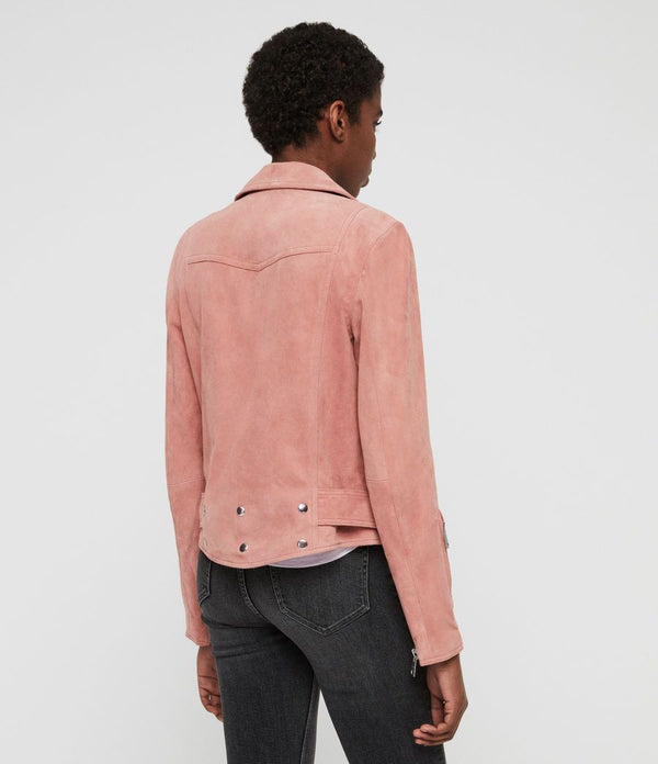 Suede Gidley Biker Jacket