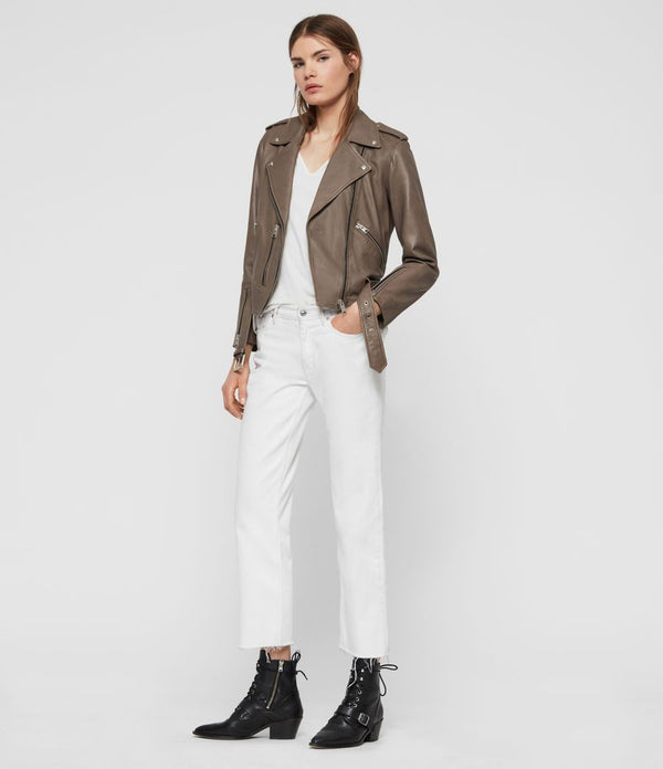 Balfern Leather Biker Jacket