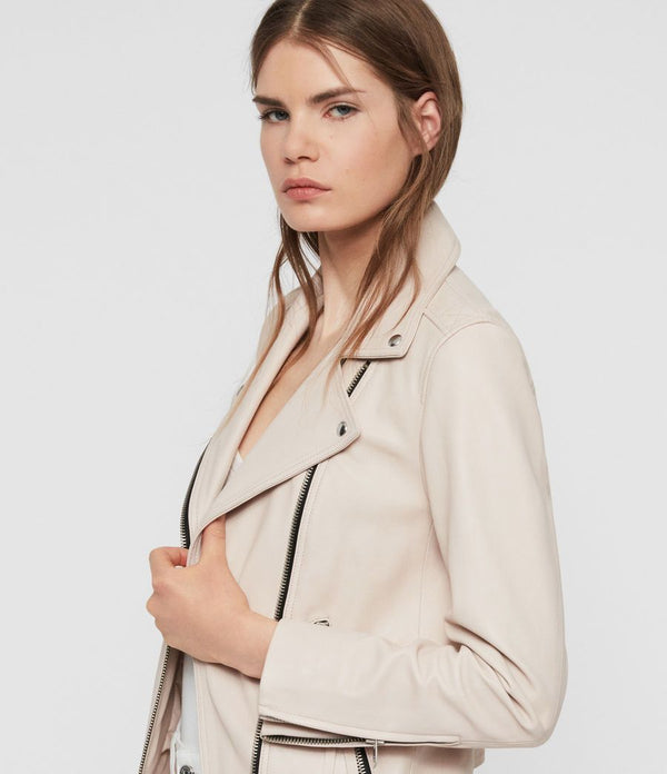 Dalby Leather Biker Jacket