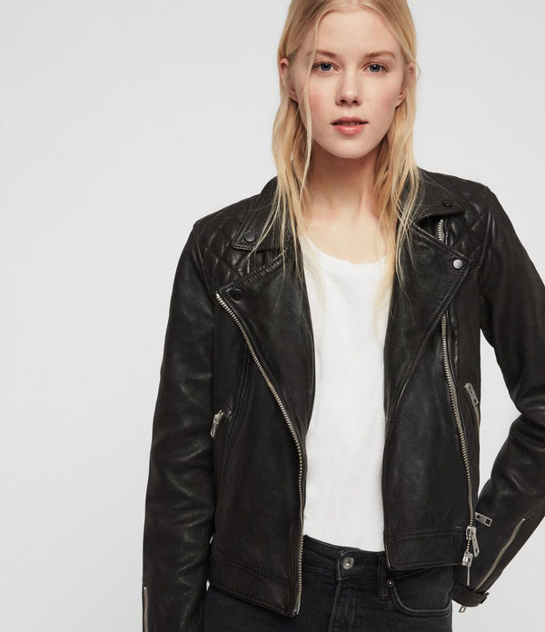 Conroy Leather Biker Jacket