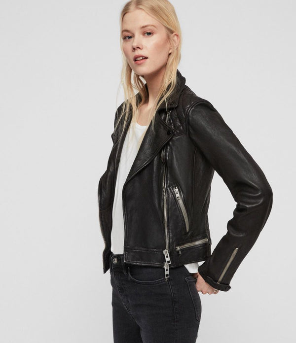 Conroy Leather Biker Jacket