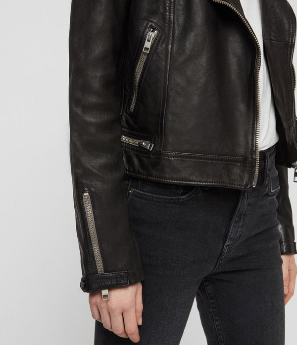 Conroy Leather Biker Jacket