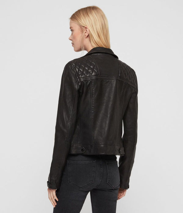 Conroy Leather Biker Jacket