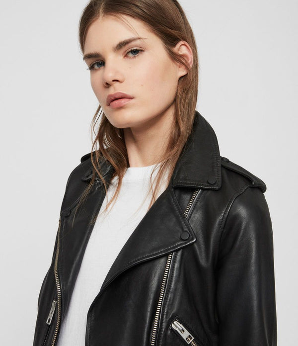 Balfern Leather Biker Jacket