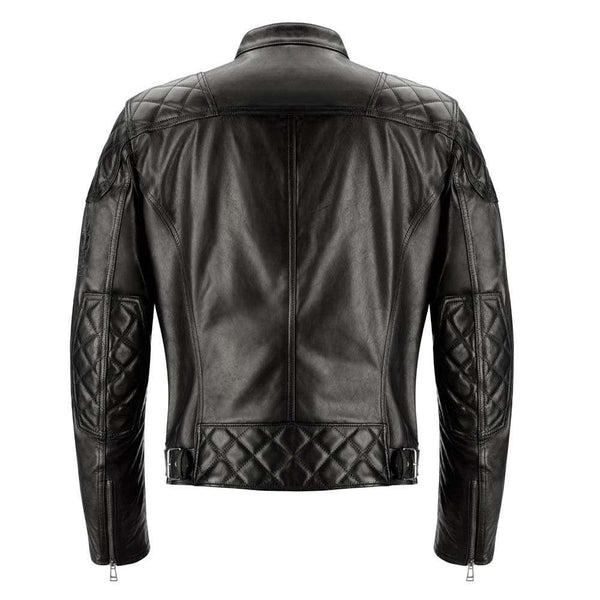 BELSTAFF IVY LEATHER JACKET - BLACK