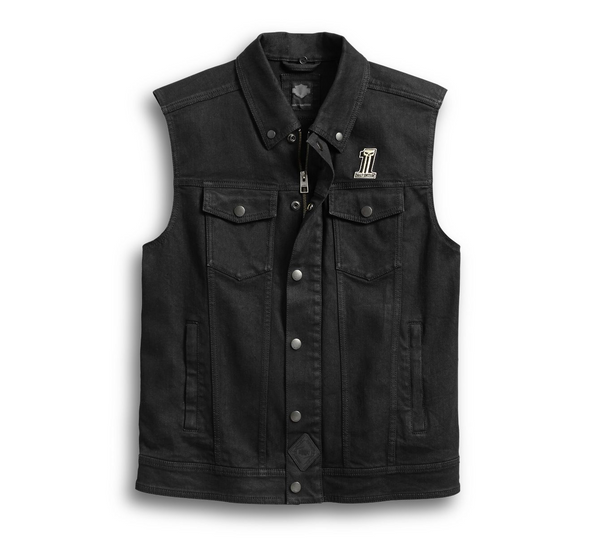 Men's 3-in-1 Denim Riding Vest