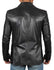 Glendale Black Leather Blazer Jacket