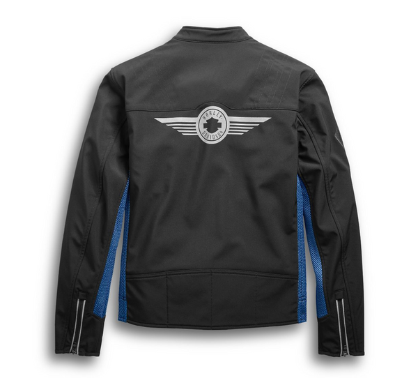 Men's Logo Badge Soft Shell Jacket