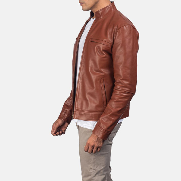 Chang Tan Leather Biker Jacket