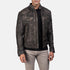 Gatsby Distressed Brown Leather Jacket