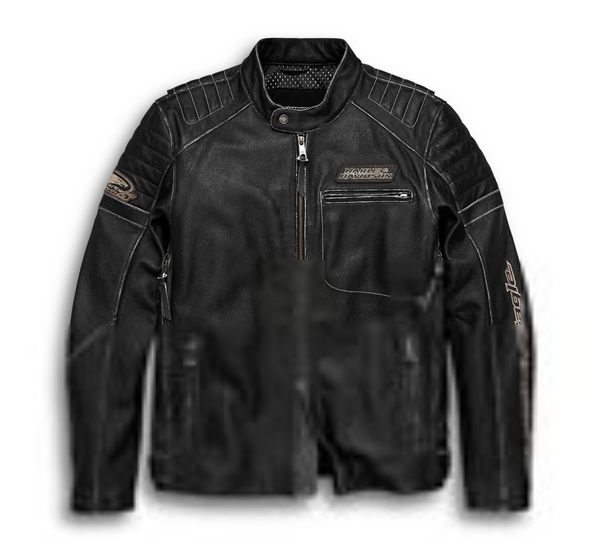 Men's Screamin' Eagle® Leather Jacket