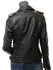 Dauphin Womens Asymmetrical Leather Jacket