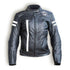 GARIBALDI MOKA LADIES LEATHER JACKET - BLACK