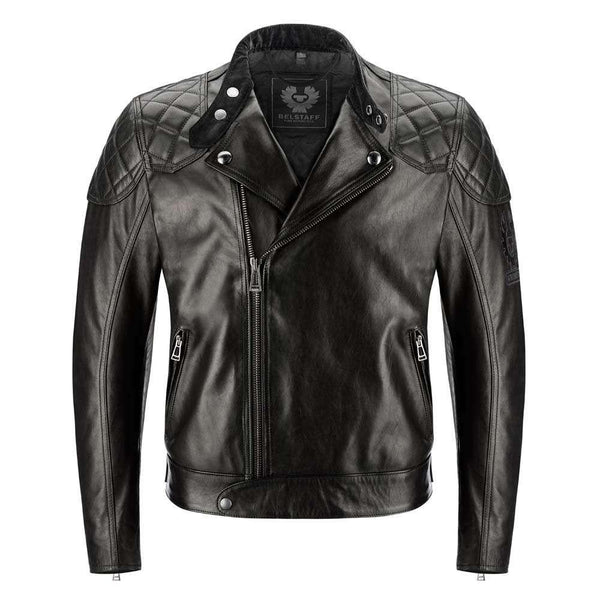 BELSTAFF IVY LEATHER JACKET - BLACK