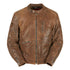 FURYGAN COBURN LEATHER JACKET - RUSTED