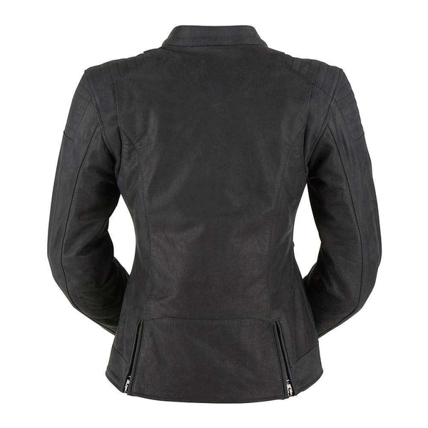 FURYGAN DEBBIE LADIES LEATHER JACKET - BLACK