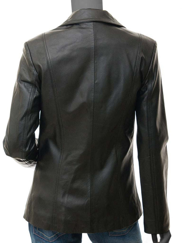 Surrey Womens Black Blazer Coat