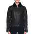 BLACK ARROW NIGHT HAWK LEATHER JACKET - BLACK