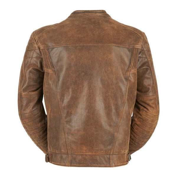 FURYGAN COBURN LEATHER JACKET - RUSTED