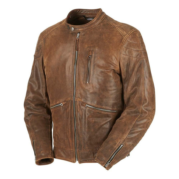 FURYGAN COBURN LEATHER JACKET - RUSTED