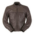 FURYGAN VINCE HUNT LEATHER JACKET - BROWN