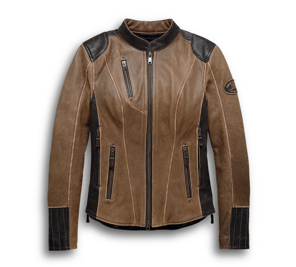 Women's H-D® Triple Vent System™ Gallun Leather Jacket