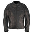 RICHA CAROLINA LADIES LEATHER JACKET - BLACK