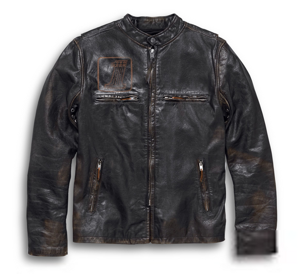 Men's Speed Distressed Leather Jacket